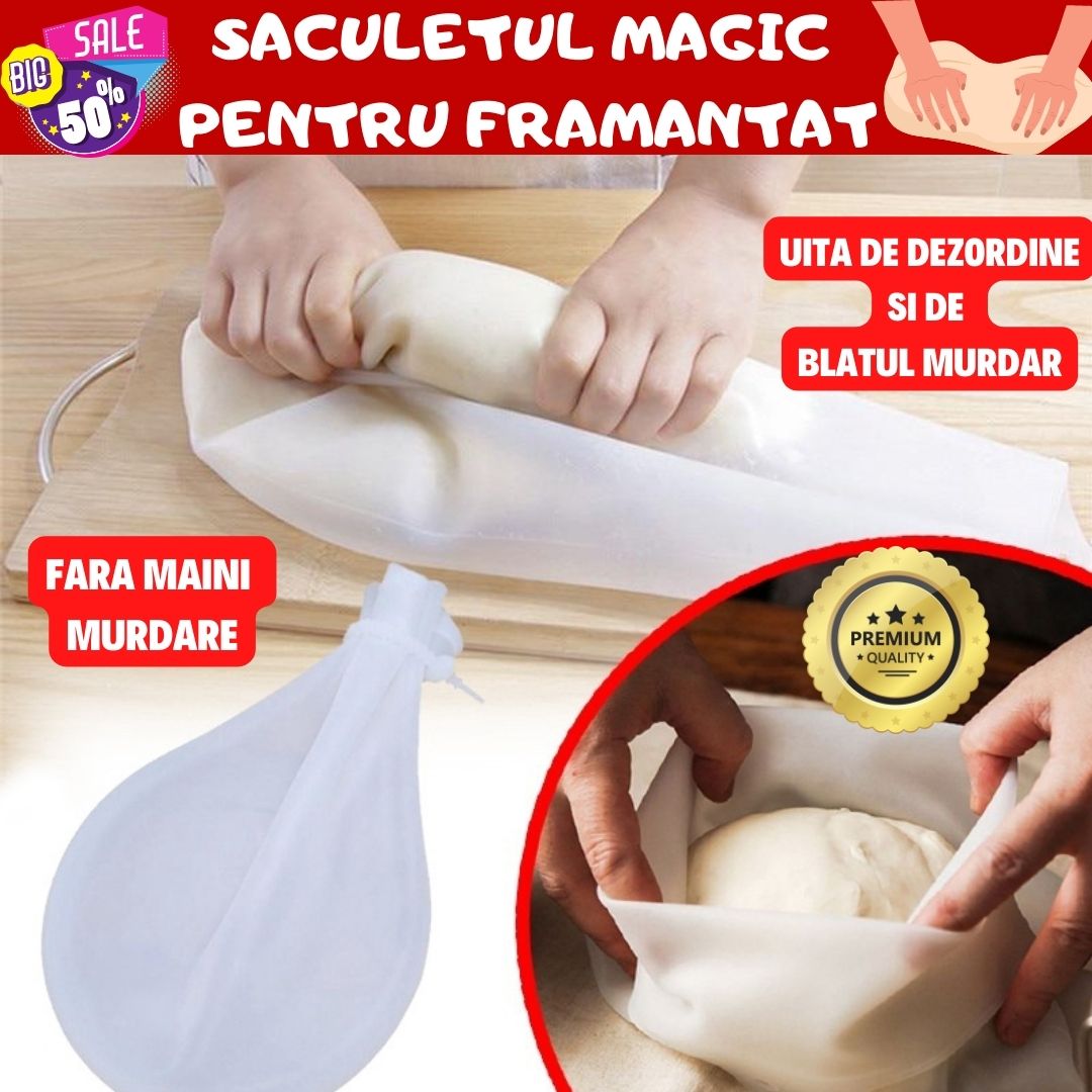 SACULETUL MAGIC PENTRU FRAMANTAT DIN SILICON