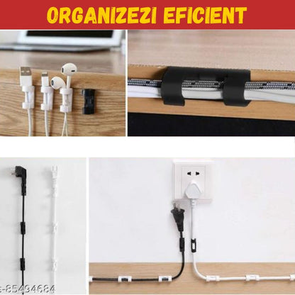 SET 48 ORGANIZATOARE CABLURI