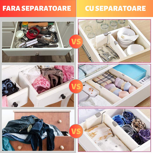 SET 4 ORGANIZATOARE PENTRU SERTARE