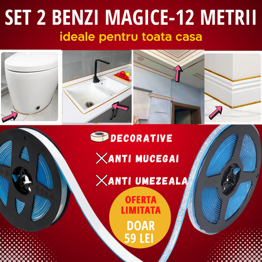 SET 2 BENZI MAGICE-12METRII